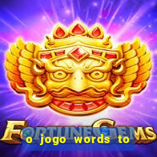 o jogo words to win paga mesmo